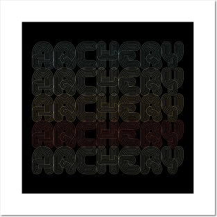 Archery Bow Hunter Archer Hunting Gift Posters and Art